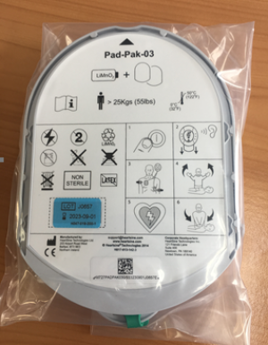 Heartsine AED Samaritan PAD 350/360/500P Padpak adult